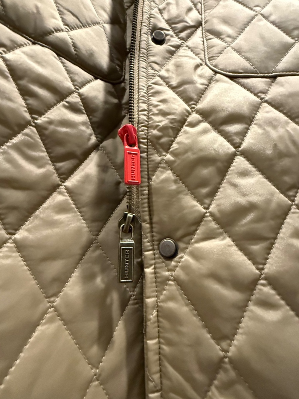 New w tags! Hunter Alison Water Resistant Insulated Long Quilted Coat. Size S. - Picture 4 of 11